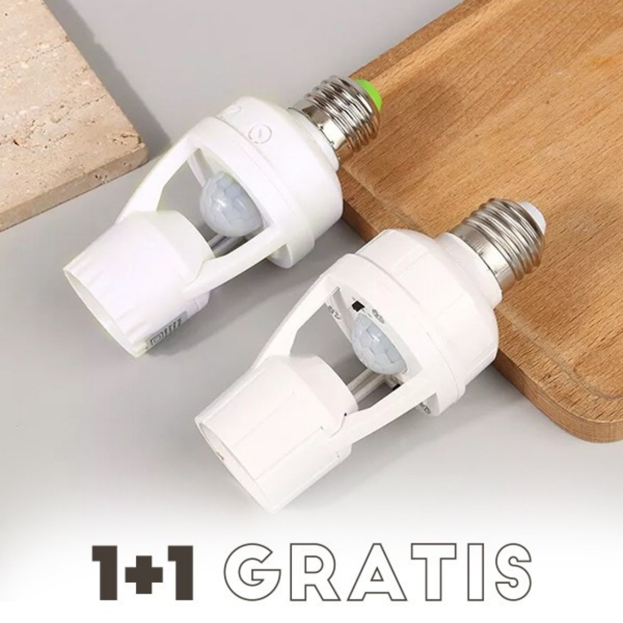 Bulb, mozgásérzékelős lámpafoglalat (1+1 INGYEN) - Image 1