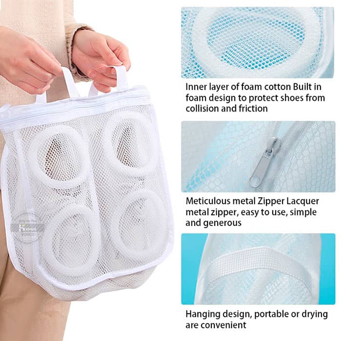ShoesWashingBags, táska cipőmosáshoz és szennyeshez 1+1 INGYEN! - Image 3