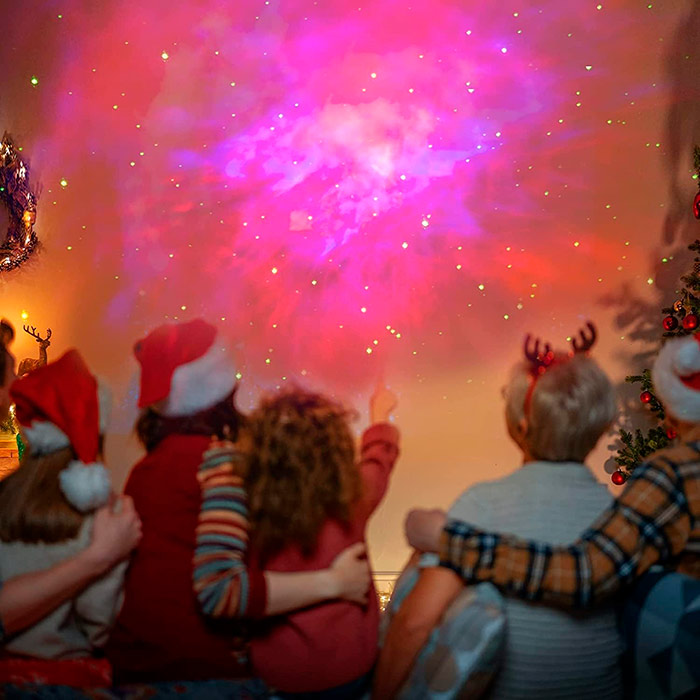 AstronautLamp, egy éjszakai projektor, galaxis hatással és LED fény - Image 1