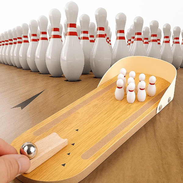 BOWLTO, Mini bowling készlet - Image 8