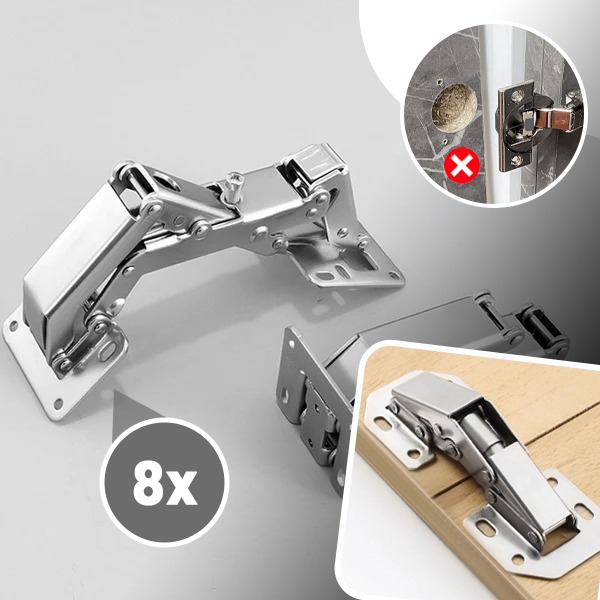 BRIFG, Fúrás nélküli ajtócsuklók QuickFit - Image 6