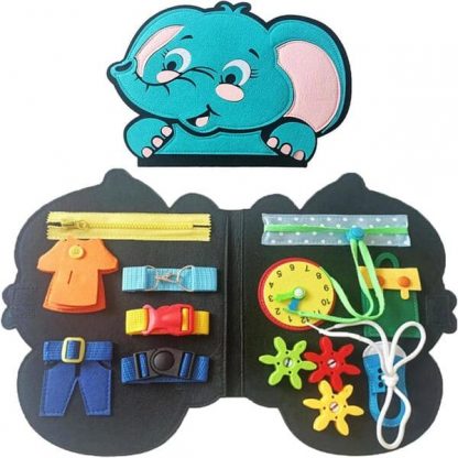 BUSYBOARD-TST, Érzékszervi fejlesztő játék mappában - Image 2