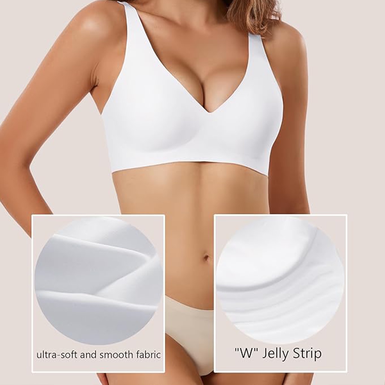 BellaBra, seamless push-up melltartó - Image 2