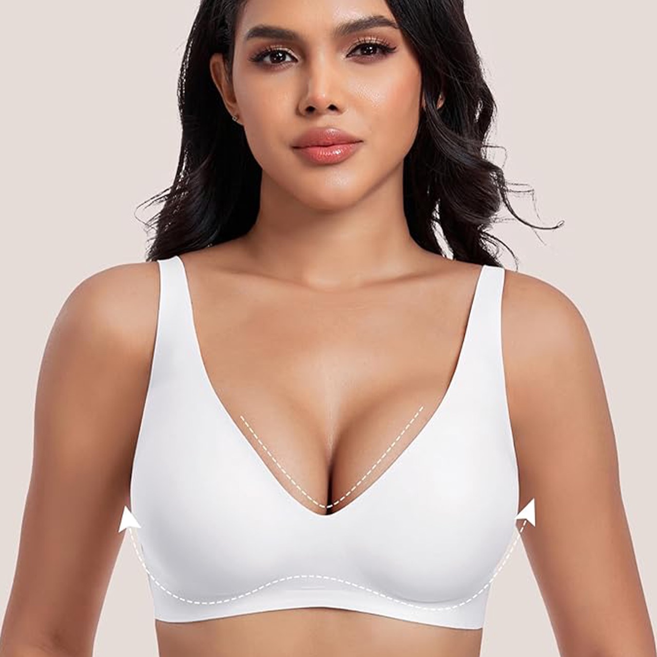 BellaBra, seamless push-up melltartó - Image 3