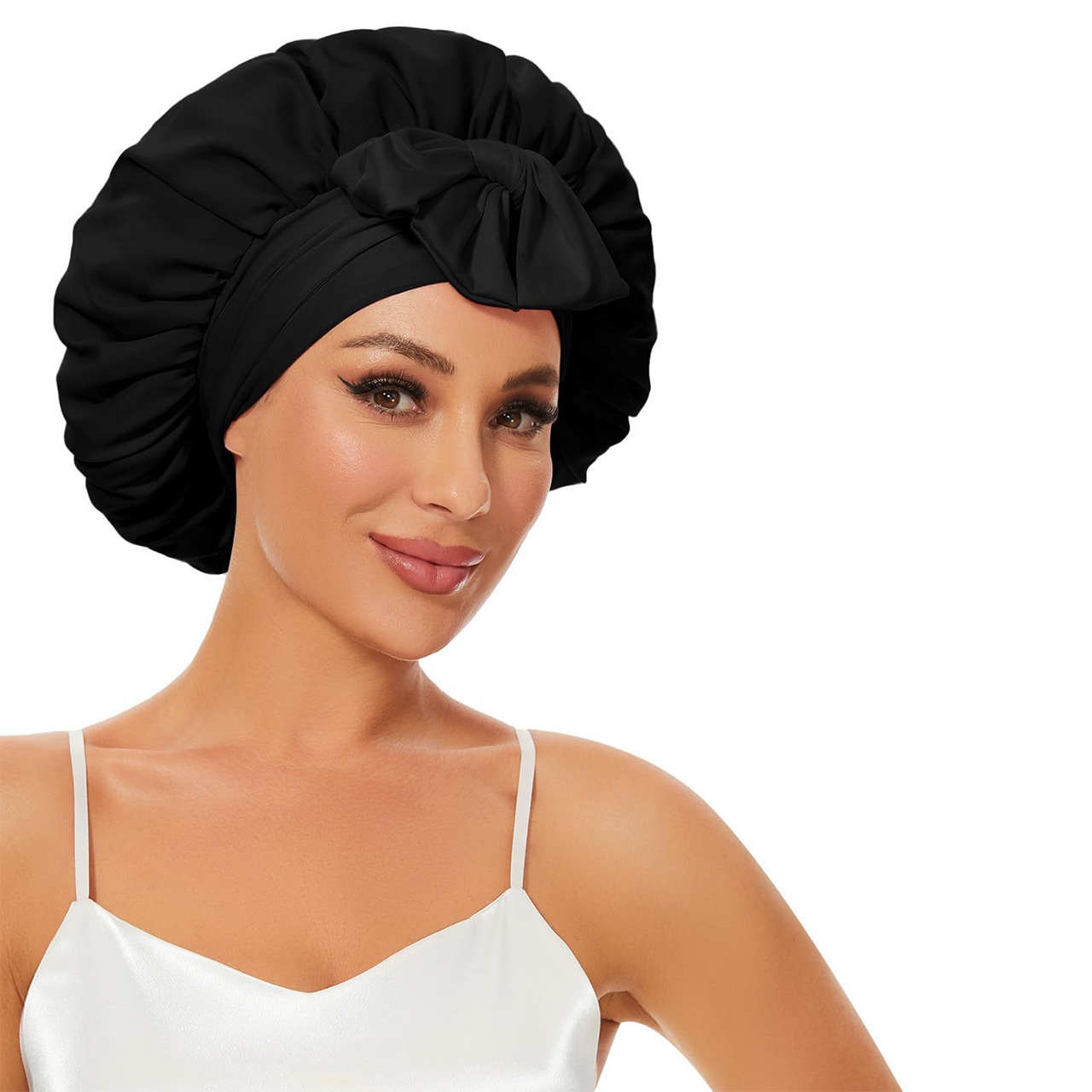 Bonnet, selyem hajpihenő sapka - Image 1
