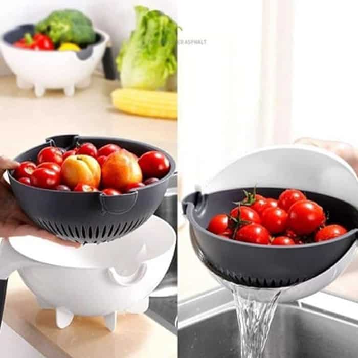 BowlCutter, többfunkciós szeletelő szűrővel és kézi hámozóval - Image 7