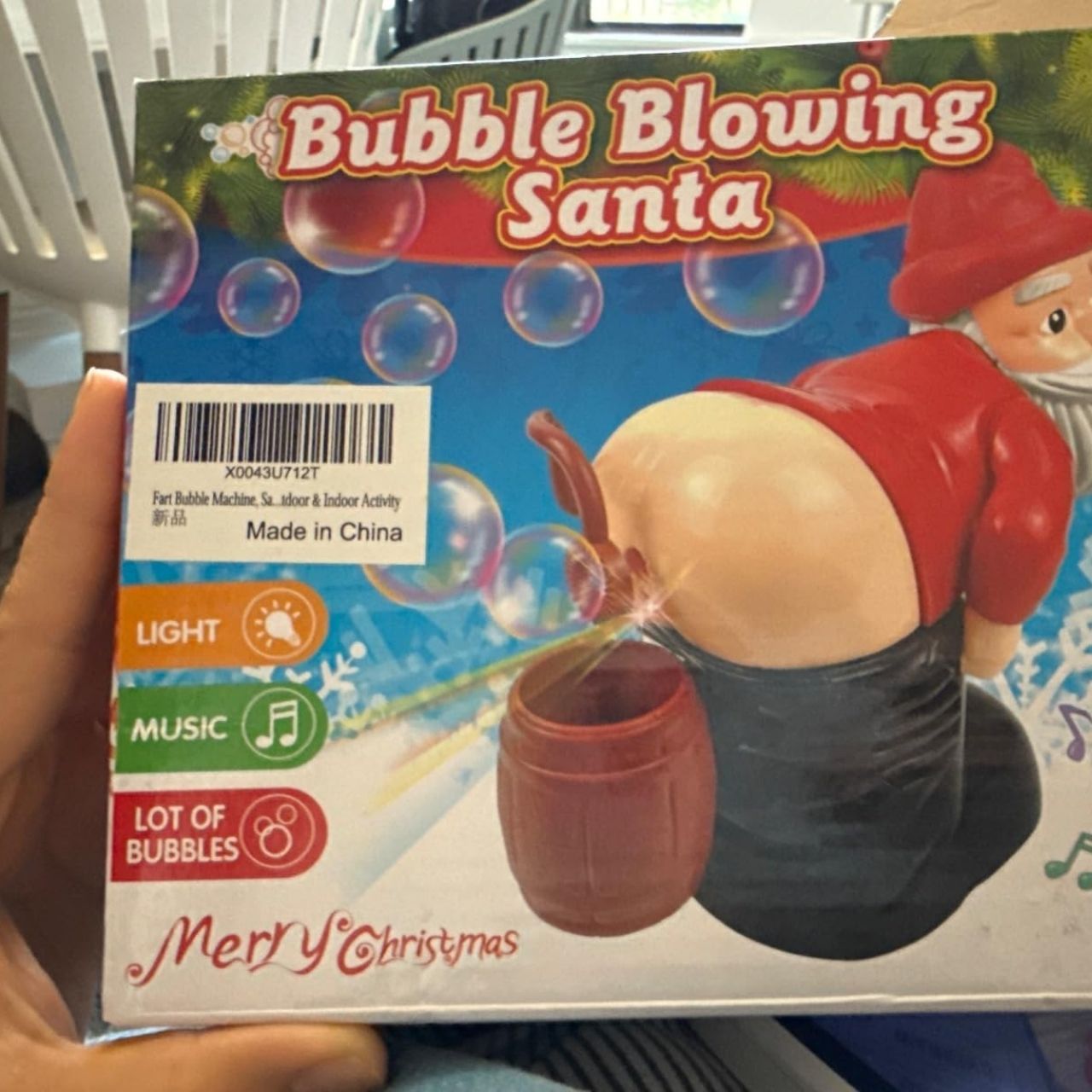 Buborékok, szappanbuborék folyadék a BlowSanta játékhoz - Image 8
