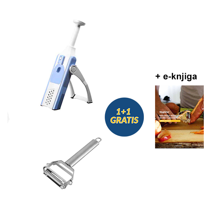ChopBundle, gyümölcs- és zöldségaprító + szeletelő és hámozó INGYEN + egészséges recepteket tartalmazó e-könyv INGYEN - Image 1