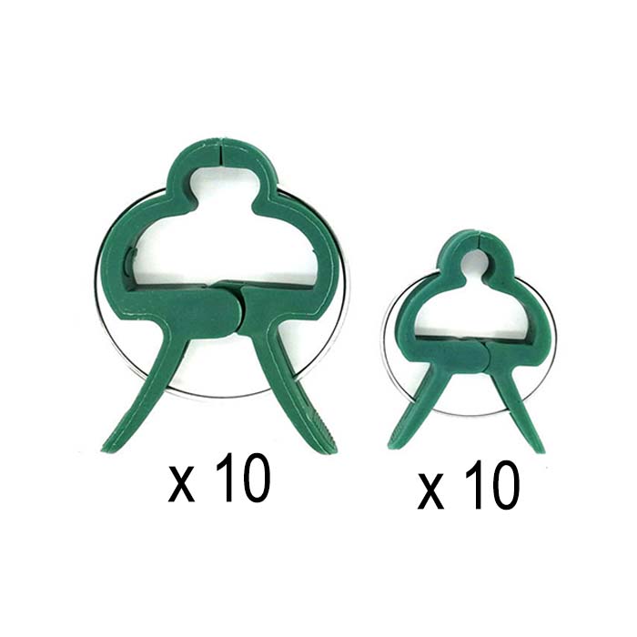 ClampsGarden, hasznos és tartós kapcsok különféle kül- és beltéri növényekhez (20 db) - Image 1