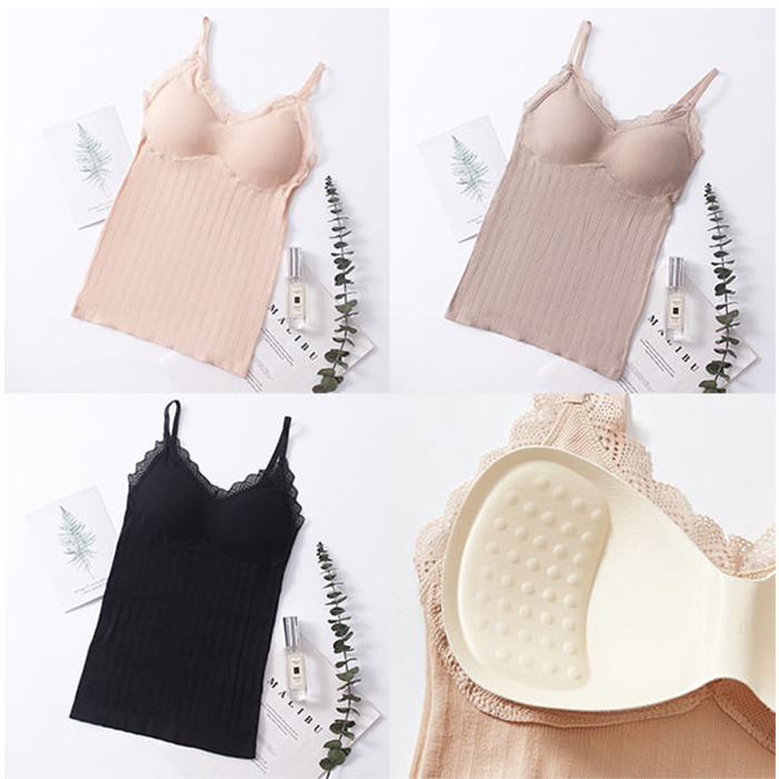 ComfortTop, 1 + 1 INGYENES pólókészlet párnázott pántokkal fekete és bézs színben - Image 8