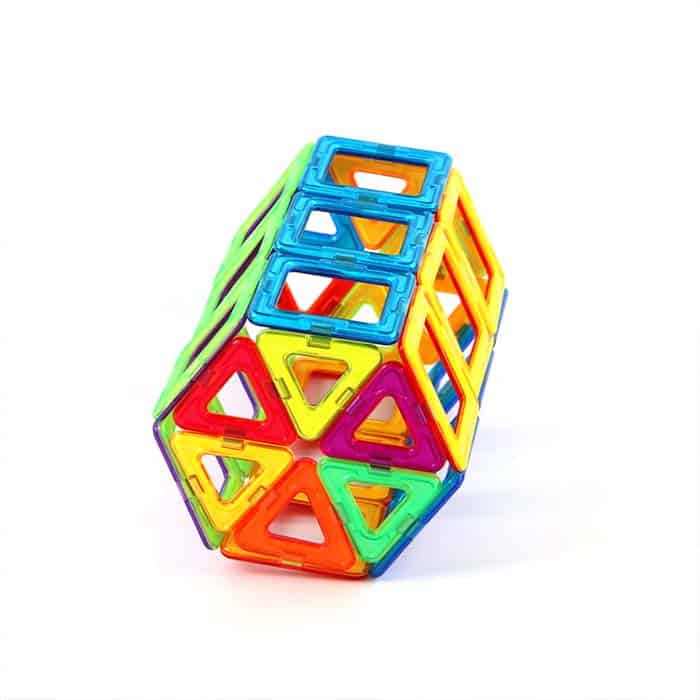 ConstructBlocks, 50 darab mágneses lapokból álló készlet különféle alkotásokhoz - Image 2