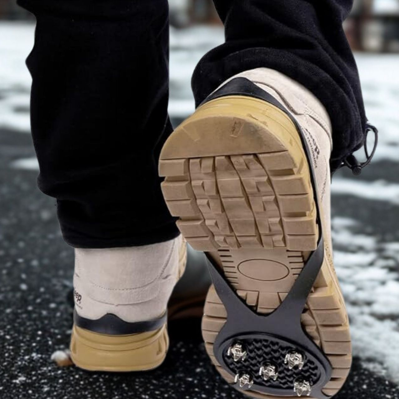 Crampons, univerzális cipőtüske a biztonságos tapadásért (2 db) - Image 13