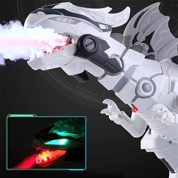 DinoStar, dinoszaurusz robot játék gyerekeknek, amely hűvös párát fúj ki, mintha az füst és tűz lenne, mozog és ordít, akár egy igazi. - Image 4