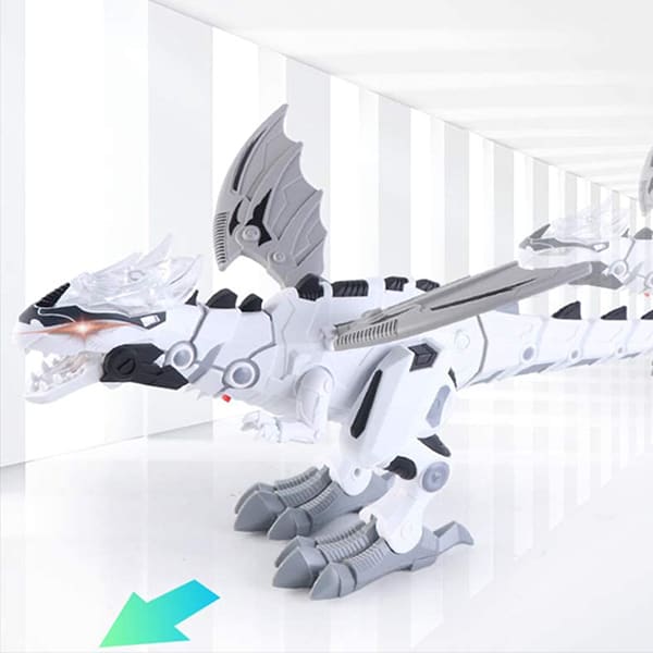 DinoStar, dinoszaurusz robot játék gyerekeknek, amely hűvös párát fúj ki, mintha az füst és tűz lenne, mozog és ordít, akár egy igazi. - Image 6