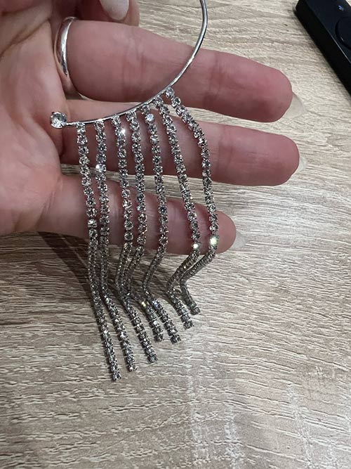 EarringCrystals, Fülbevaló kristályokkal (1 db) - Image 9