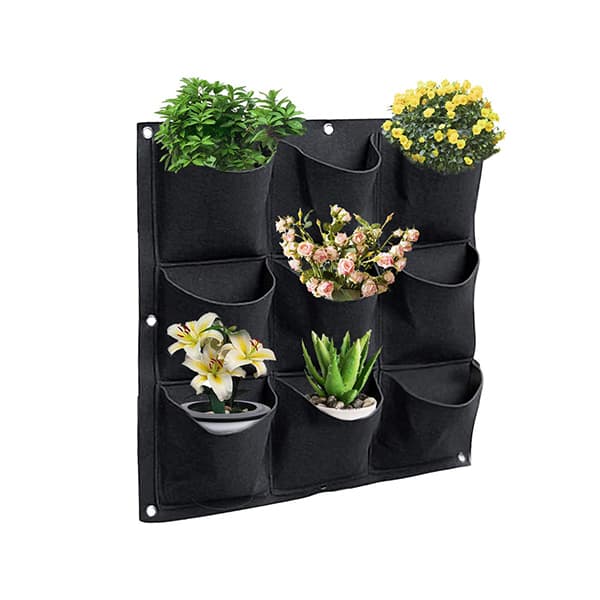 FlowerWall, falra akasztható zsebes virágtartó (9 zseb) - Image 1