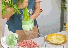 Food Processor, 5 részes konyhai készlet aprításhoz, szeleteléshez, hámozáshoz és tisztításhoz - video