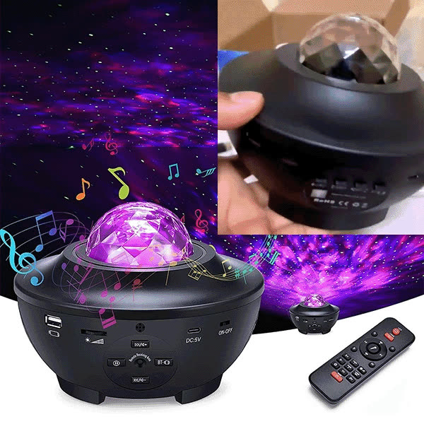 GALAXLMP, Csillaggalaxis projektor - video