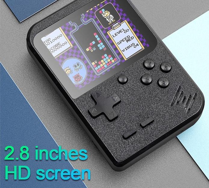 GameStar, Retro kézi játékkonzol, 400 beépített klasszikus játékkal - Image 5