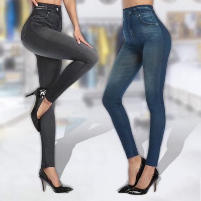 JEANLEGS-S/M, Formázott farmernadrág - Image 2