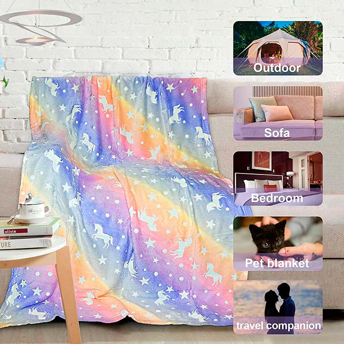 LuminousBlanket, a gyermek takaró, ami sötétben világít - Image 3