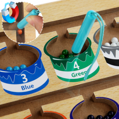 MAGMAZE, Montessori színrendező játék - Image 3