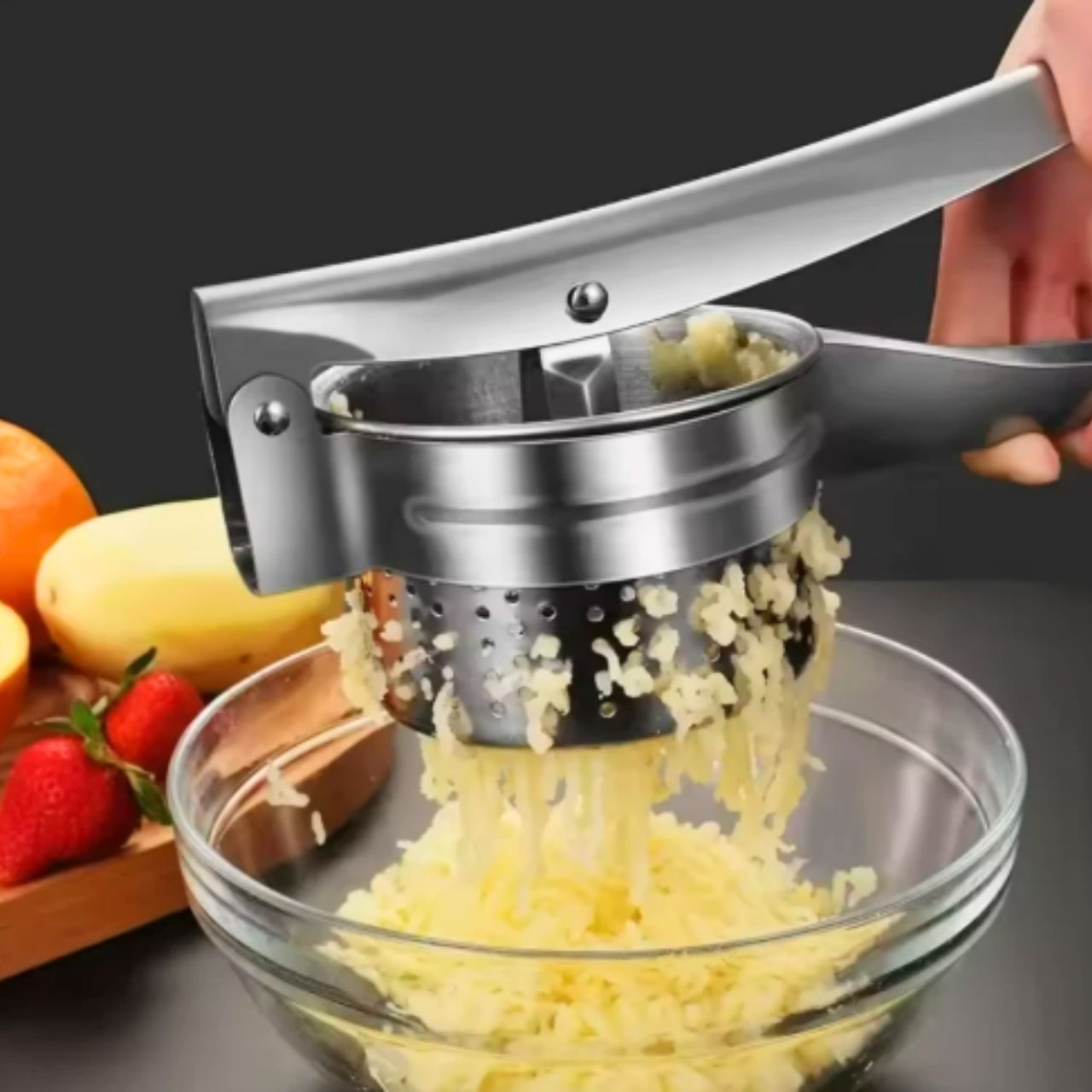 Burgonyanyomó, kézi krumplinyomó - Image 3