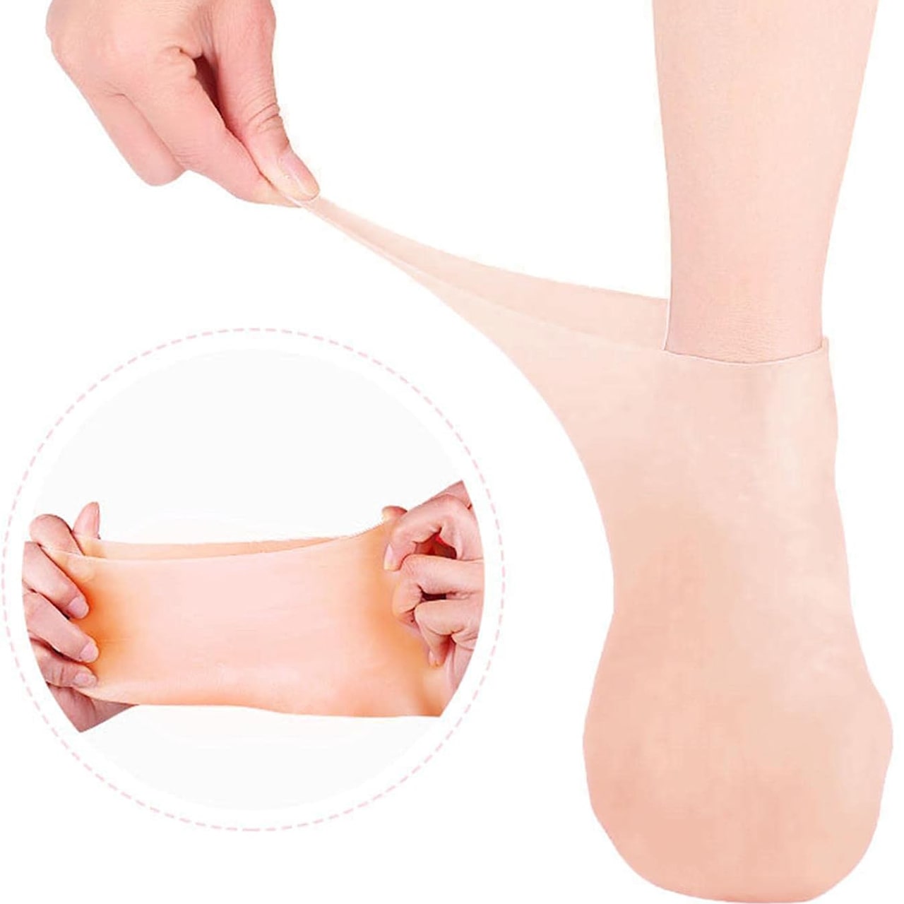 MoistMask, hidratáló szilikon lábápoló zoknik (1+1 INGYENES ) - Image 7