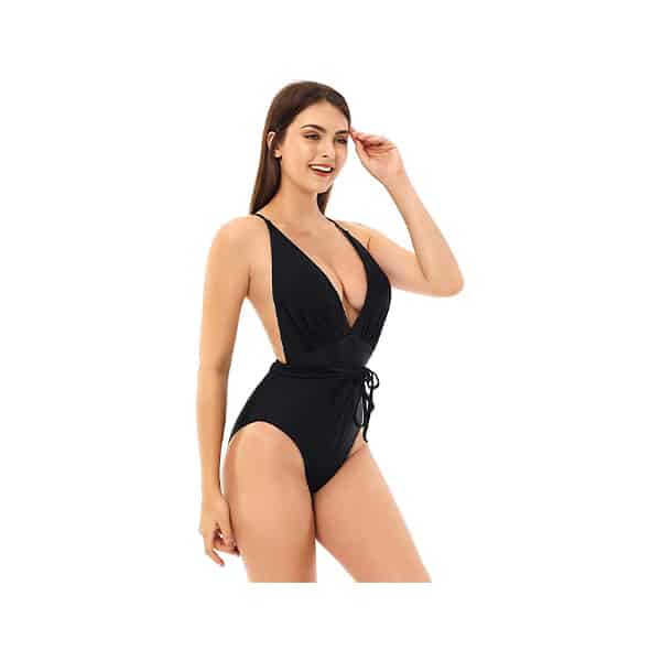 Monokini, egyrészes párnázott fürdőruha, amely különféle módon viselhető - Image 1