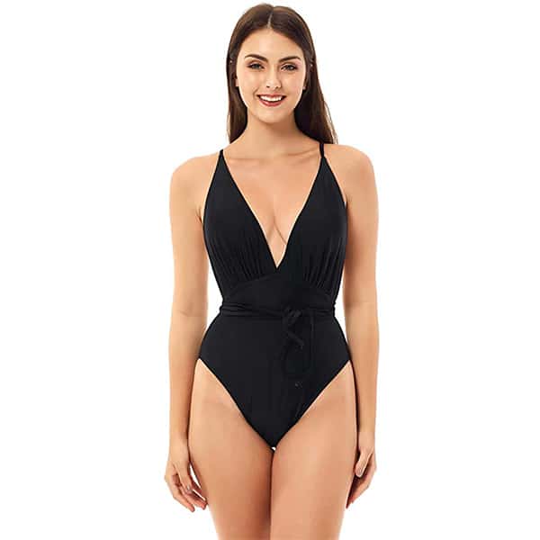 Monokini, egyrészes párnázott fürdőruha, amely különféle módon viselhető - Image 2