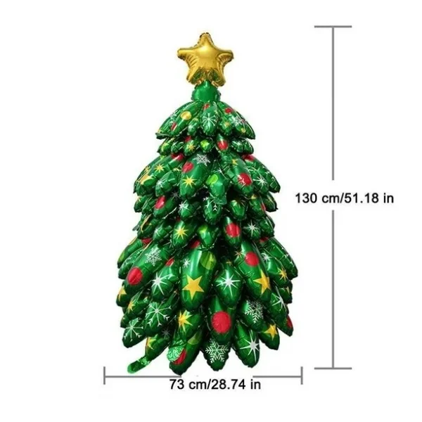 NAPJELKA, 130 cm-es felfújható karácsonyfa - Image 11