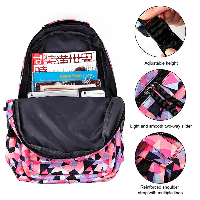 SchoolBag, iskolai hátizsák és 2 további táska (3 darabos készlet) - Image 6