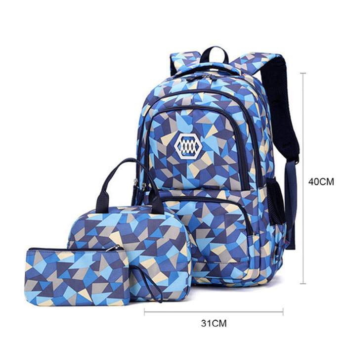 SchoolBag, iskolai hátizsák és 2 további táska (3 darabos készlet) - Image 7