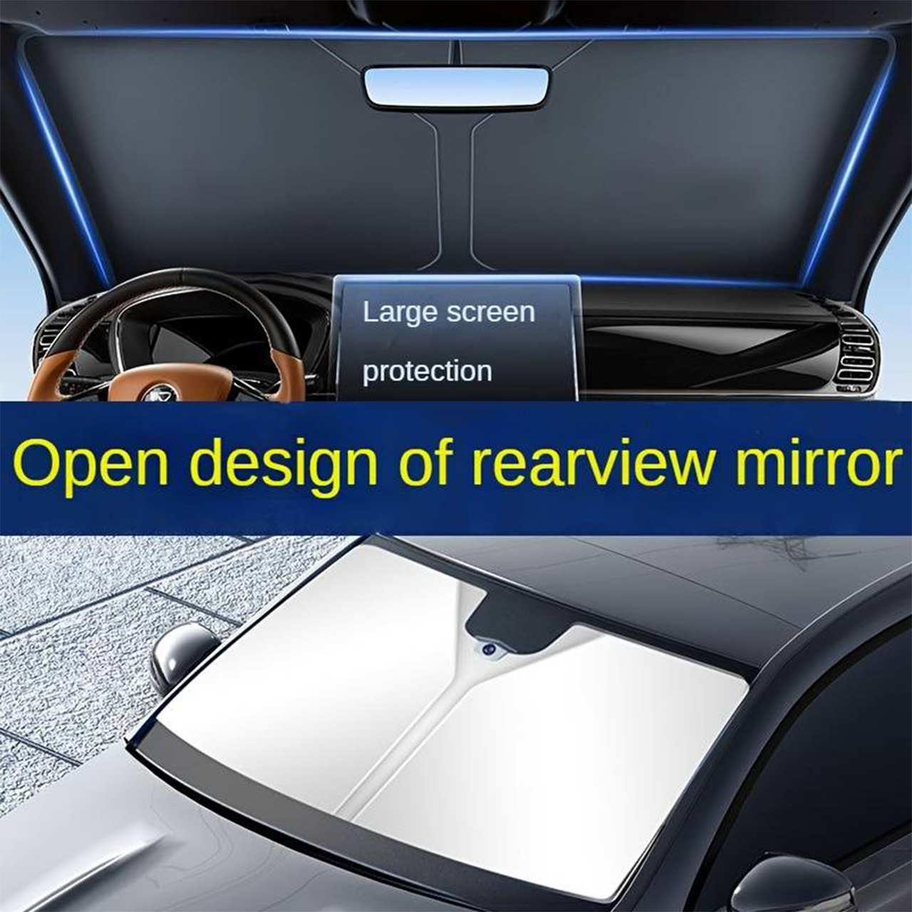 SunVisor, visszahúzható autószélvédő napellenző - Image 9