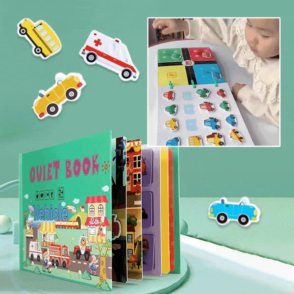 TIHKNJIGA, Interaktív Montessori könyv matricákkal - video