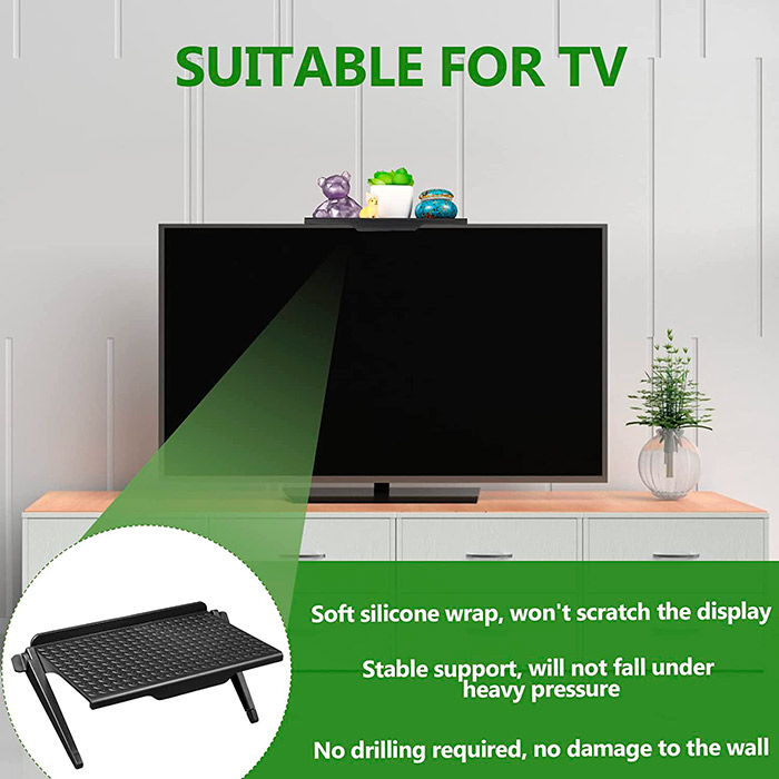 TVShelf, egy állítható polc, amelyet a képernyőre helyezhet. - Image 6