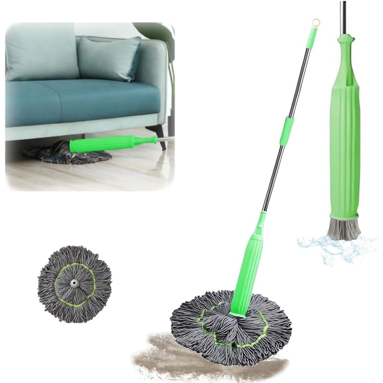 TwistMop, a könnyen kicsavarható takarító seprű - Image 1
