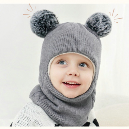 WINHAT-ROZ, CozySnug sapka sállel gyerekeknek - Image 4