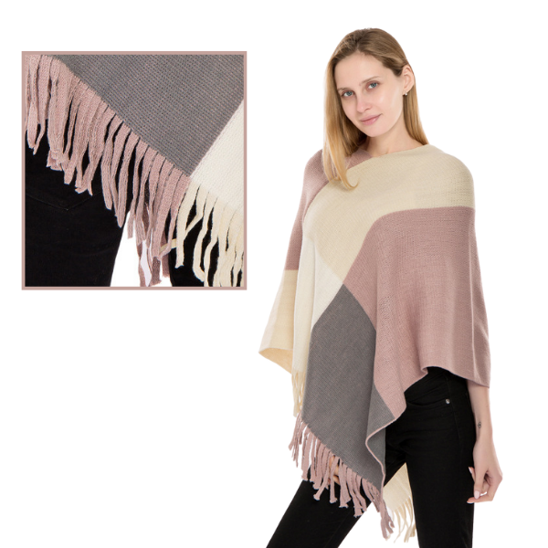 WLSHAWL-RDE, Többszínű gyapjú sál - Image 5