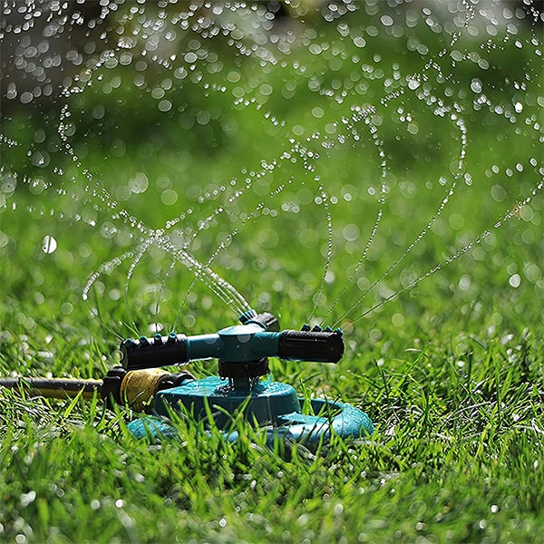 WaterSprinkler, kerti locsoló - három fúvókával és 360 fokos forgatással - Image 6