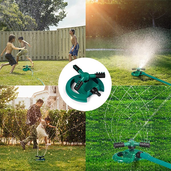 WaterSprinkler, kerti locsoló - három fúvókával és 360 fokos forgatással - Image 8