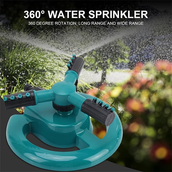 WaterSprinkler, kerti locsoló - három fúvókával és 360 fokos forgatással - Image 10