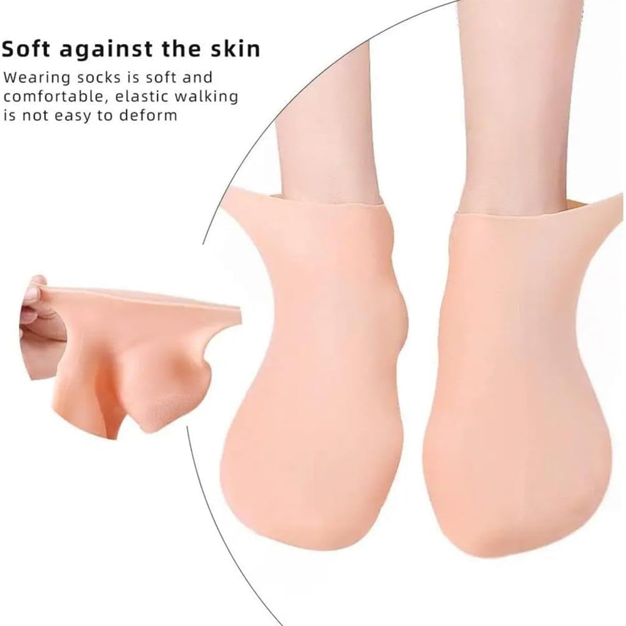 MoistMask, hidratáló szilikon lábápoló zoknik (1+1 INGYENES ) - Image 3