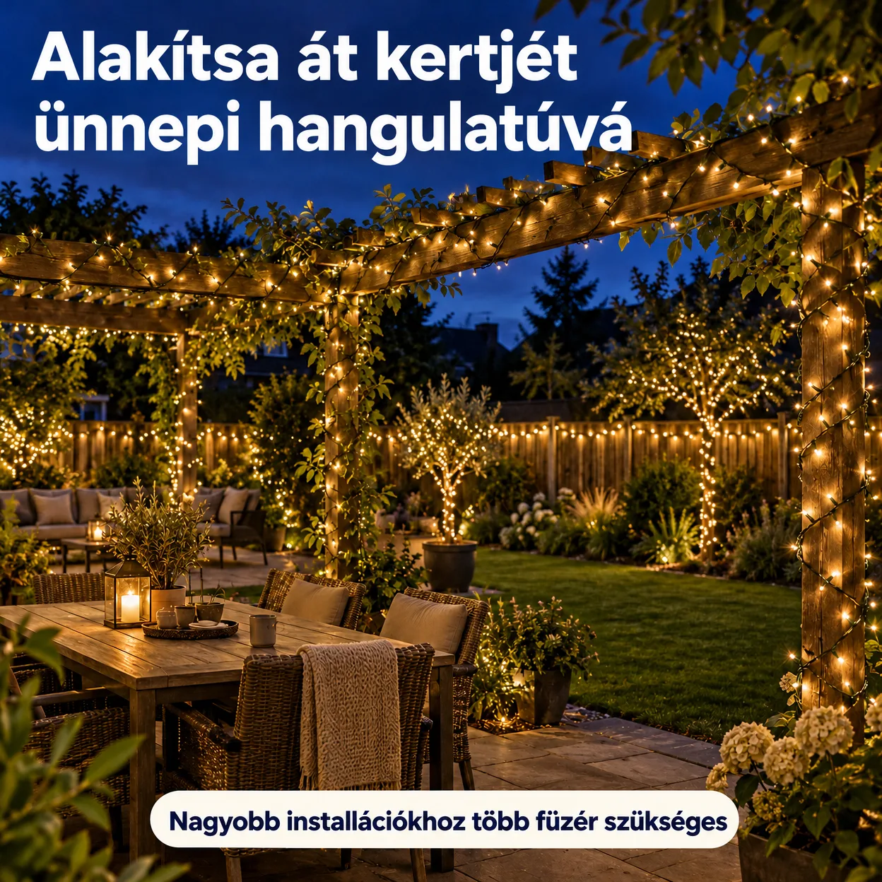 100mLL Ünnepi Fényfüzér - Image 5