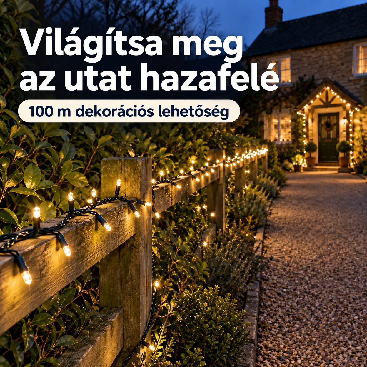 100mLL Ünnepi Fényfüzér - Image 6