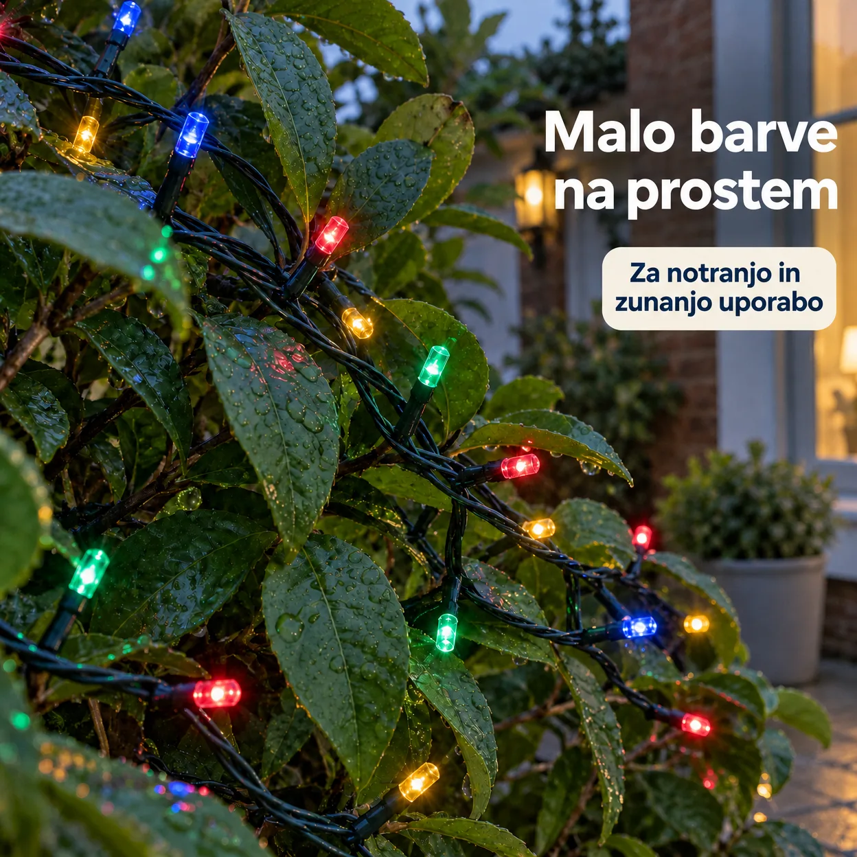 20mLL, színes ünnepi fénylánc - Image 13