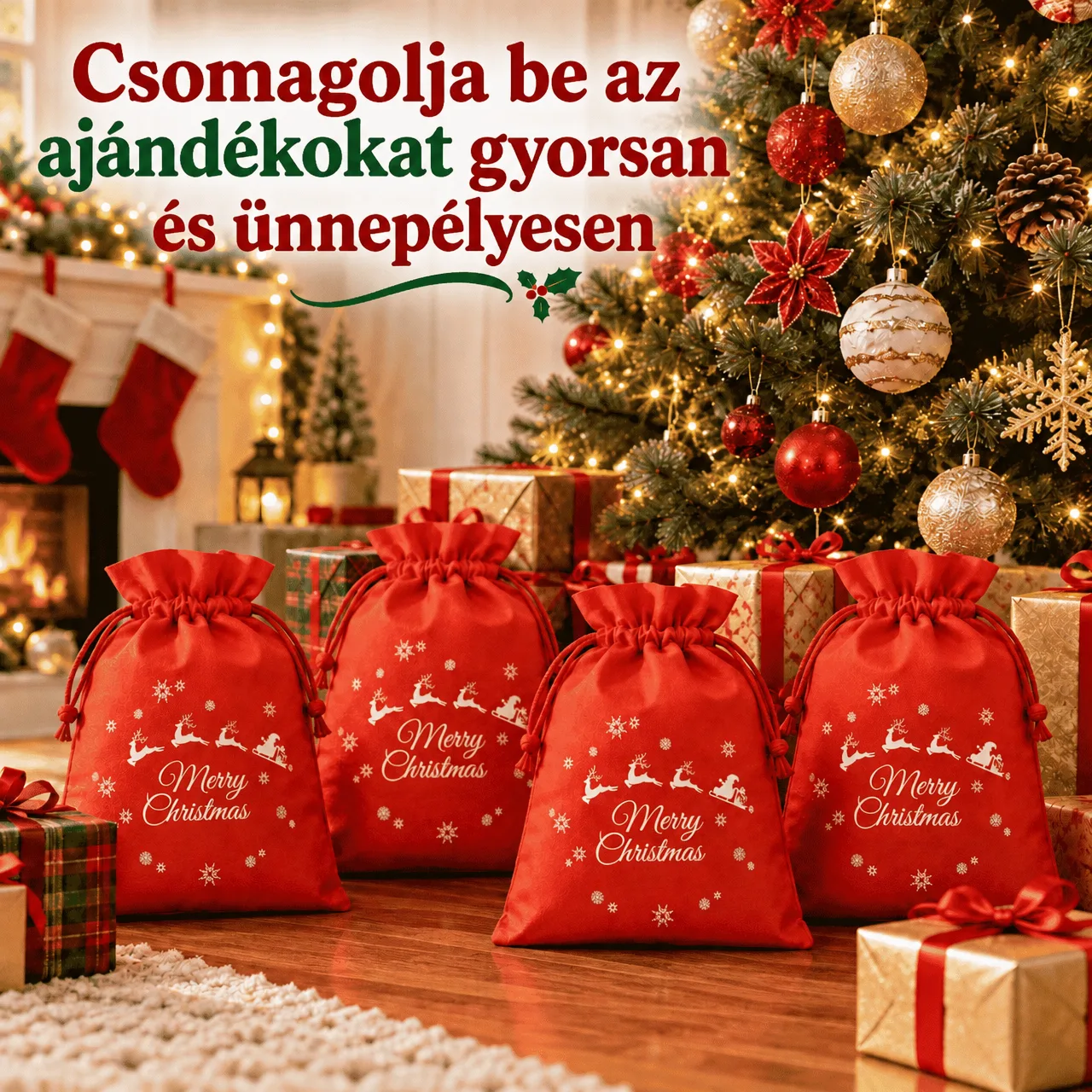 Csomagold be gyorsan és ünnepi hangulatban az ajándékokat