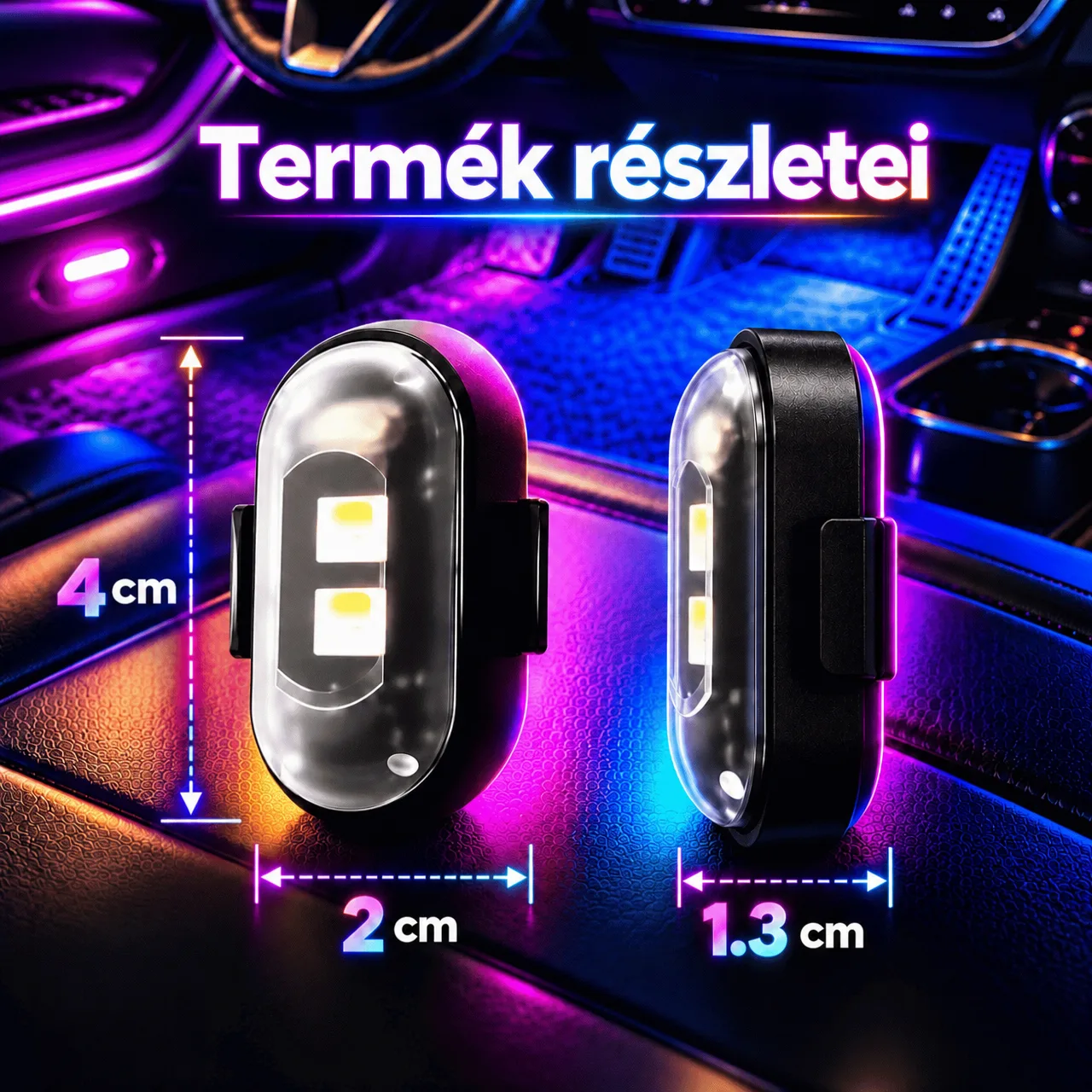 Hangulatvilágítás autókhoz LED-del, CarAmbient - Image 3