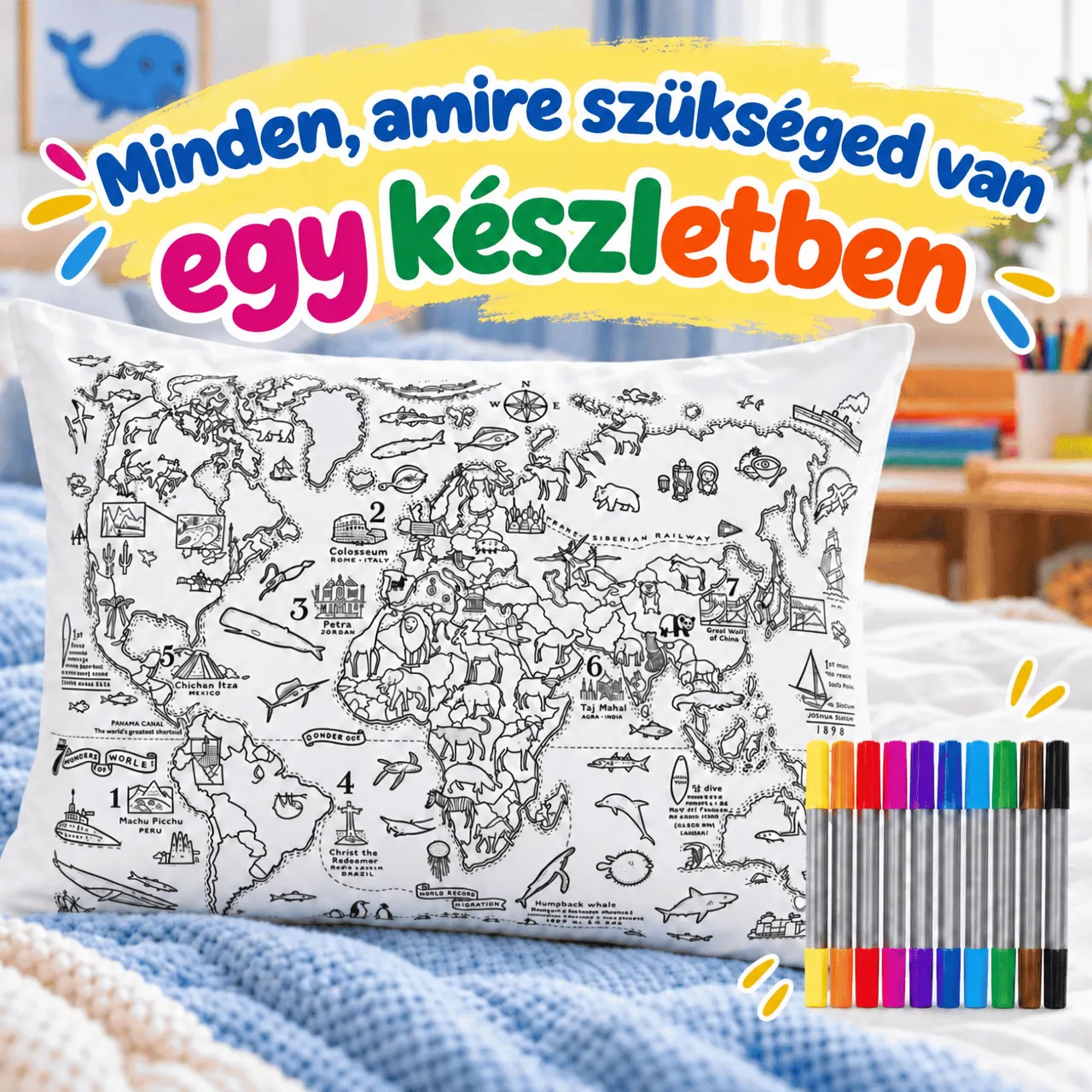 Minden szükséges dolog egy készletben