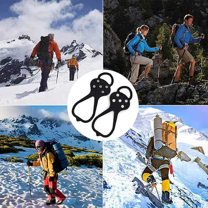Crampons, univerzális cipőtüske a biztonságos tapadásért (2 db) - Image 9